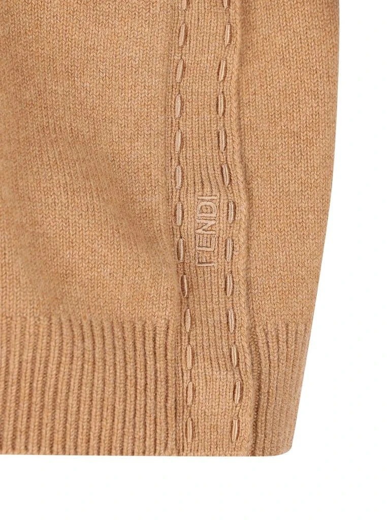 Fendi Fendi Turtleneck Long Sleeved Knitted Jumper 3