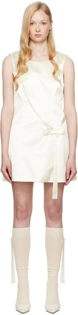Sandy Liang SSENSE Exclusive Bridal Capsule Olga Minidress 1