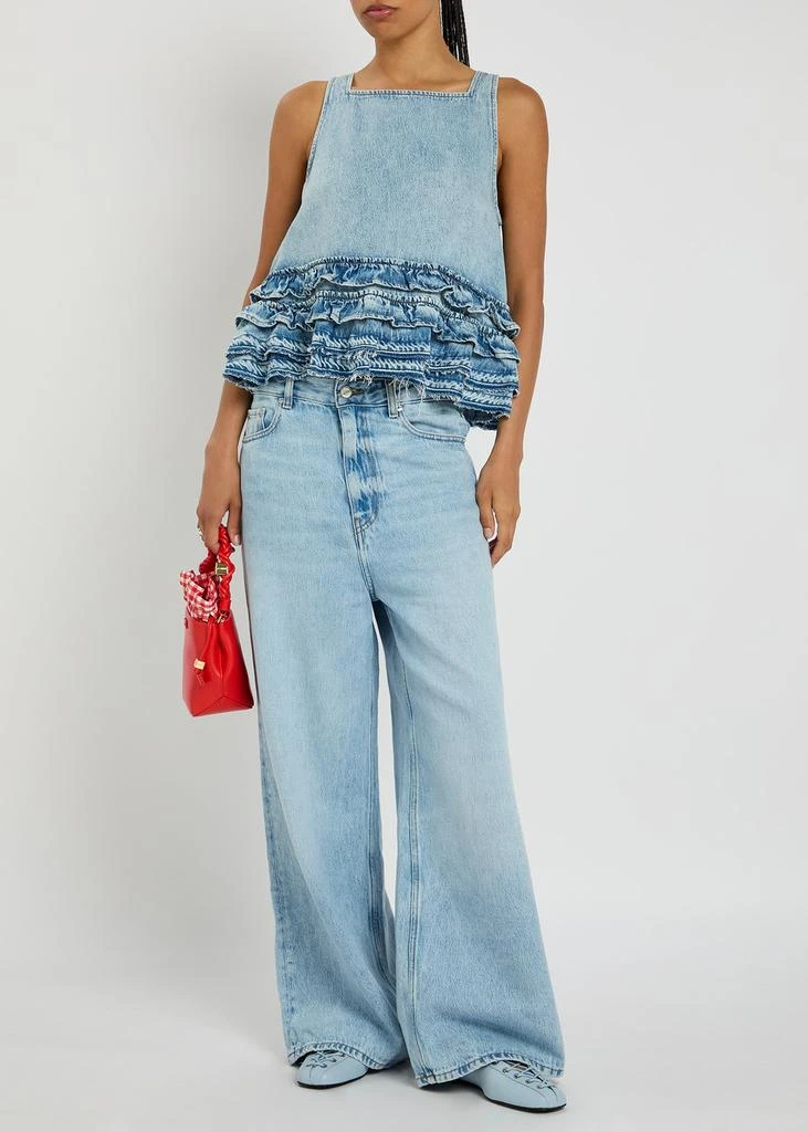 Ganni Baggy wide-leg jeans 4