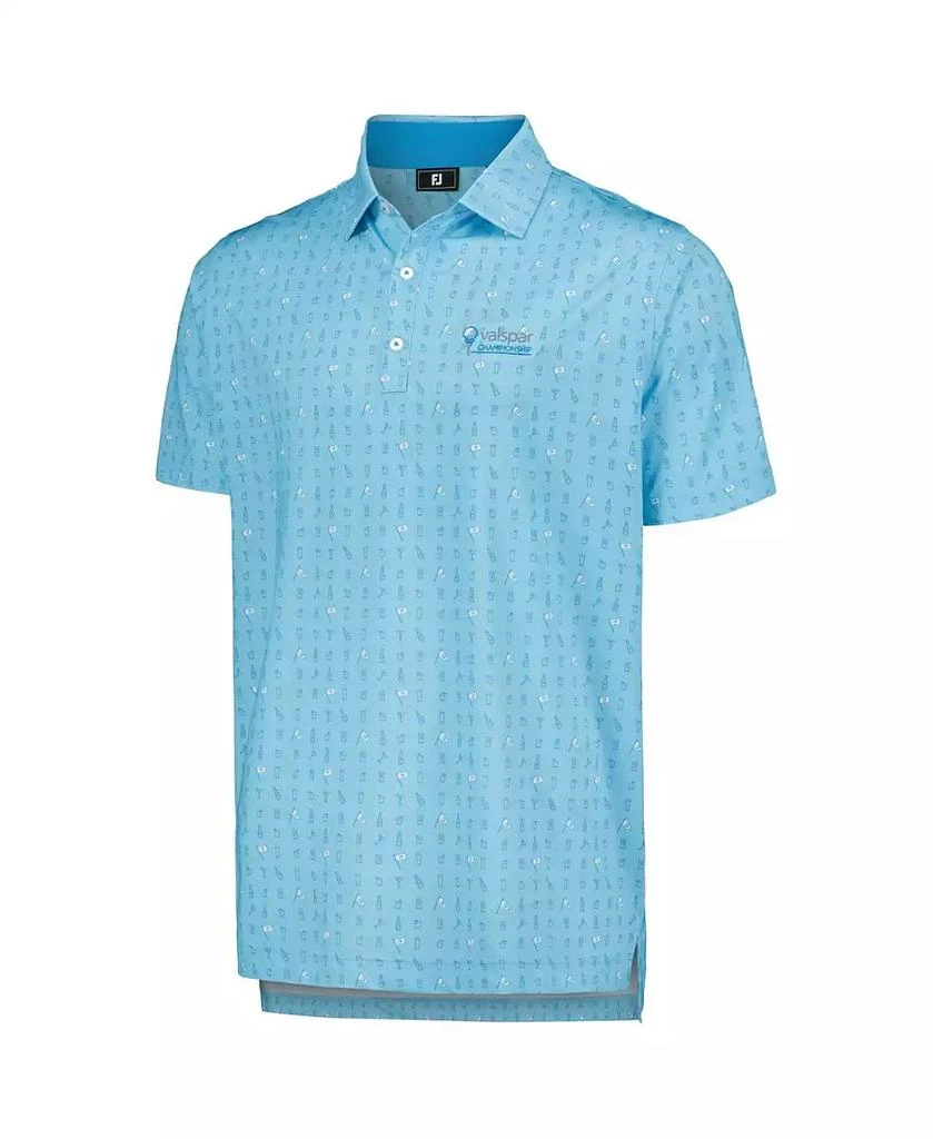 FootJoy Men
s Light Blue Valspar Championship The 19th Hole Lisle ProDry Polo 4