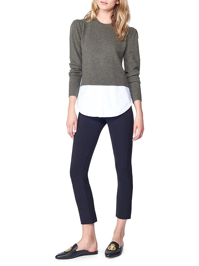 VERONICA BEARD Core Zip-Back Scuba Pants 2