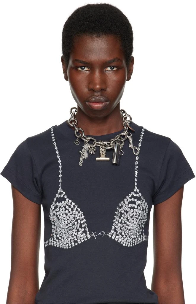 D'heygere Silver Vaquera Edition Charm 2.0 Necklace 3