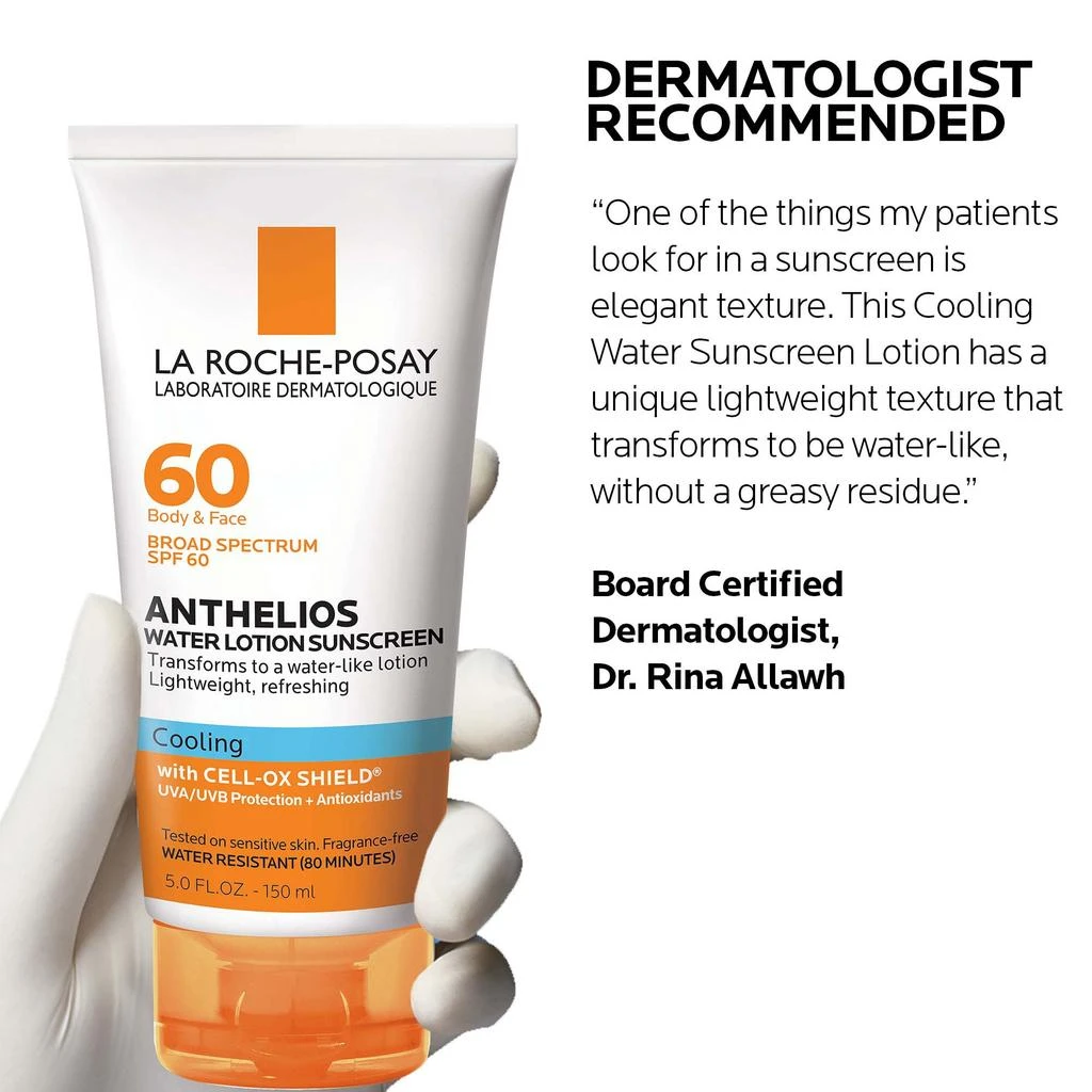 La Roche Posay La Roche-Posay Anthelios 60 Cooling Water-Lotion Sunscreen 4