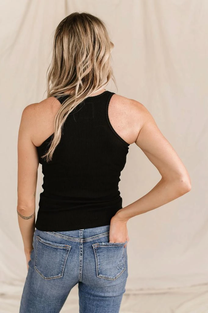 AMPERSAND AVE Most Wanted Tank Top In Black 2