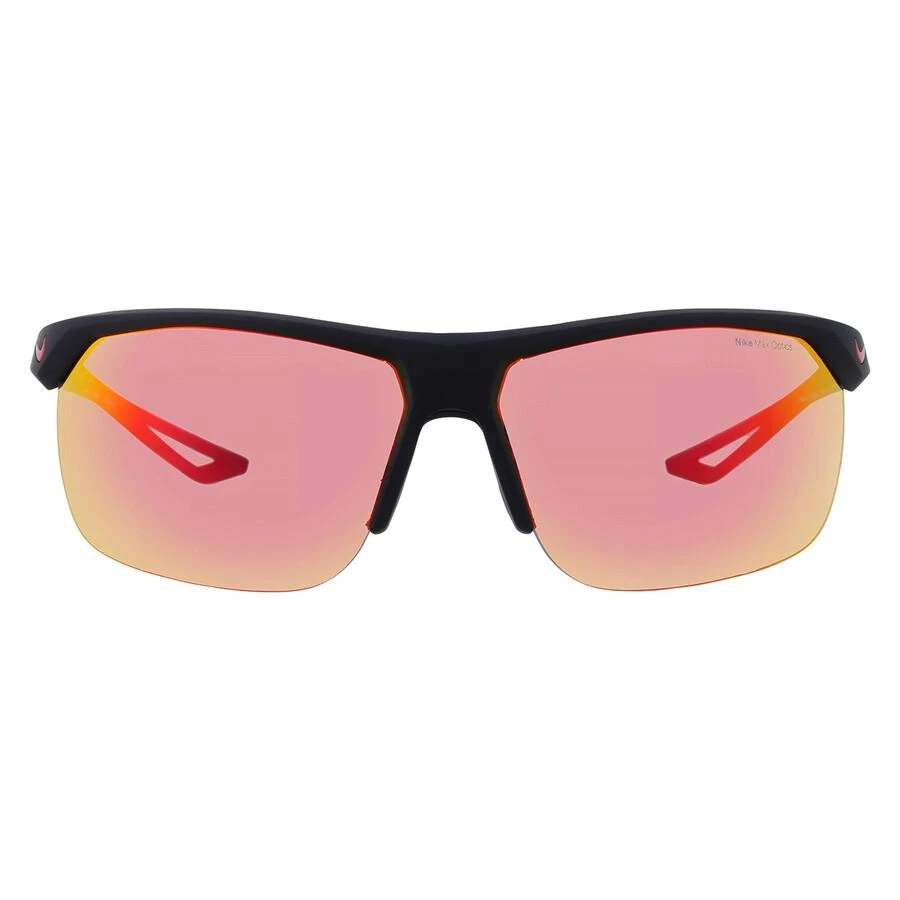 NIKE Grey Multilayer Red Wrap Men's Sunglasses NIKE TRAINER M N IF2484X 006 67