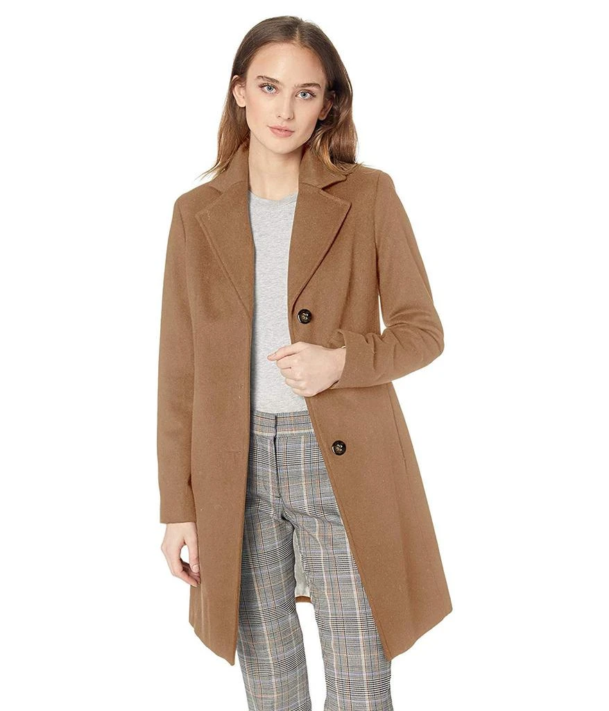 Calvin Klein Classic Cashmere Wool Blend Coat 1
