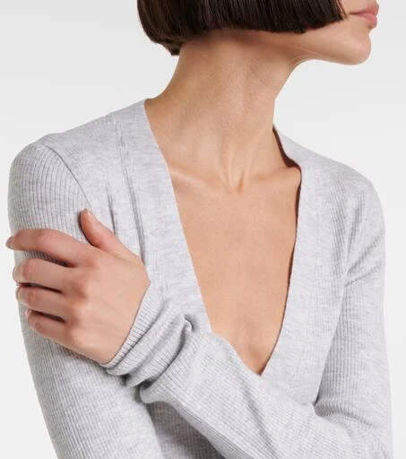 Brunello Cucinelli Ribbed-knit cardigan 4