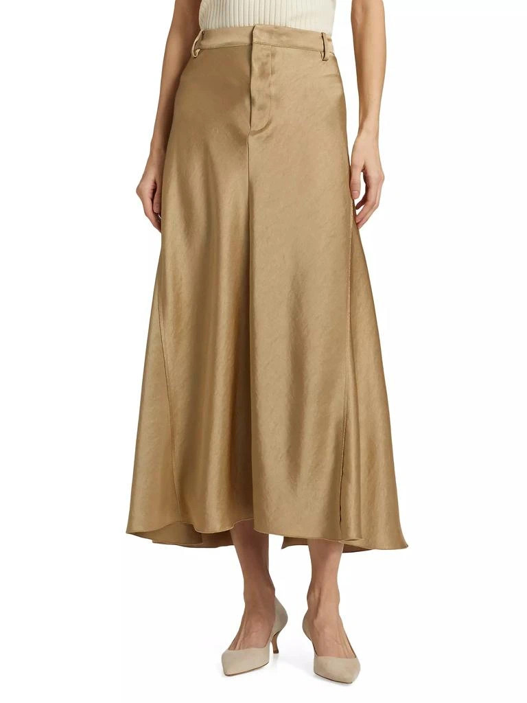 Vince Satin Trouser A-Line Skirt 3