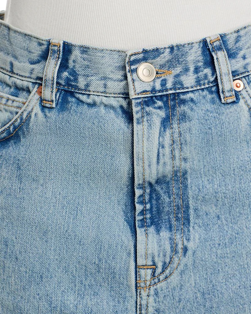 WARDROBE.NYC Low Rise Jeans in Blue 5