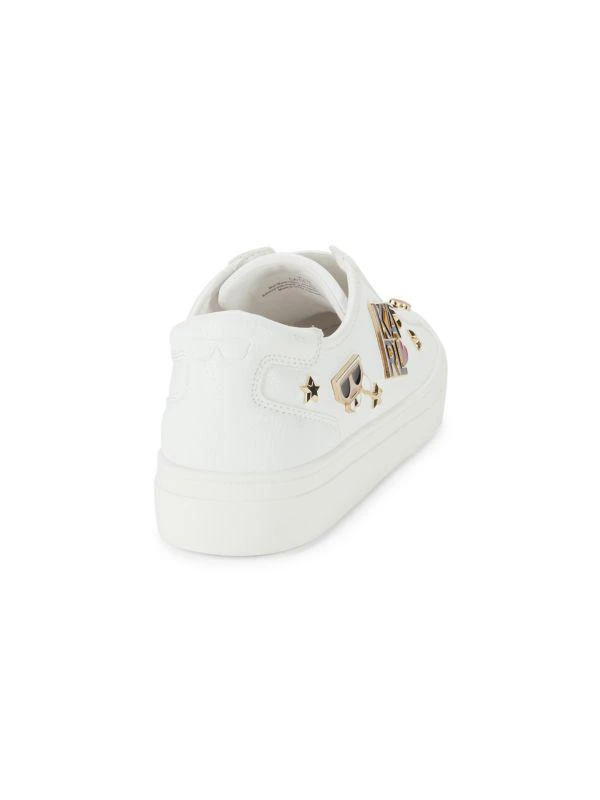 Karl Lagerfeld Paris Caitie Logo Graphic Slip On Sneakers 3