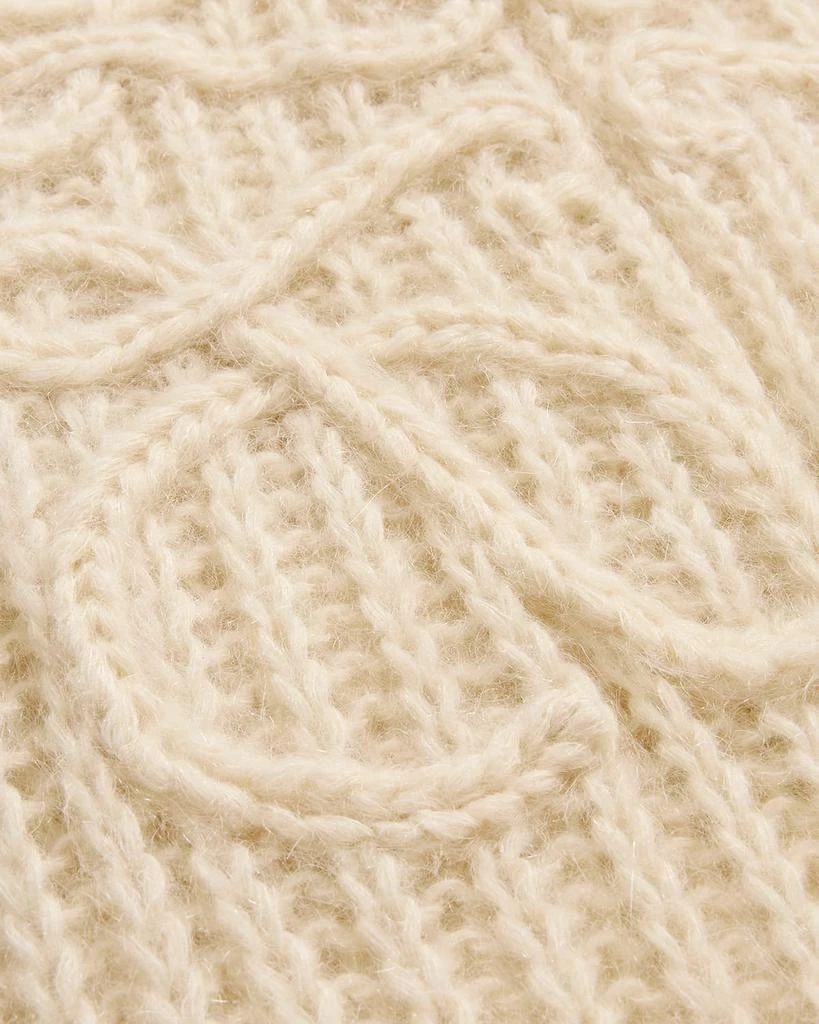 Loewe Anagram Crochet Mohair-Blend Scarf 2