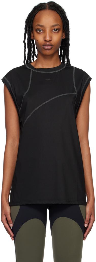 HELIOT EMIL SSENSE Exclusive Black Running Tank Top