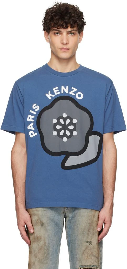 Kenzo Blue Kenzo Paris Pop T-shirt 1