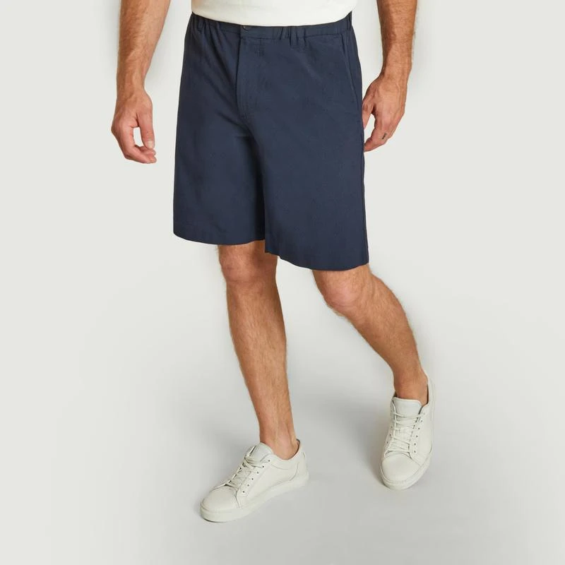 No Nationality 07 Theodor 1040 shorts Navy Blue NO NATIONALITY 07 2