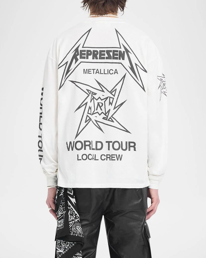 Represent Men's Metallica World Tour T-Shirt 3