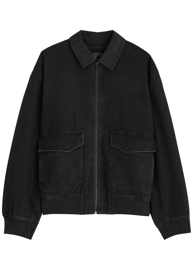 Rag & Bone Dorset denim bomber jacket 1