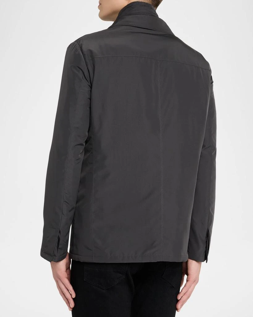 Corneliani Men
s Technical Fabric Single-Breasted Blazer 3