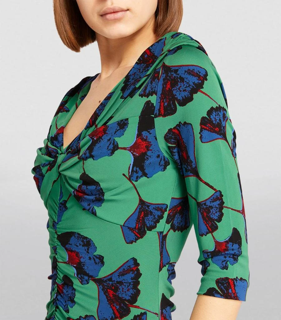 DVF Diane von Furstenberg Floral Print Jim Dress 4