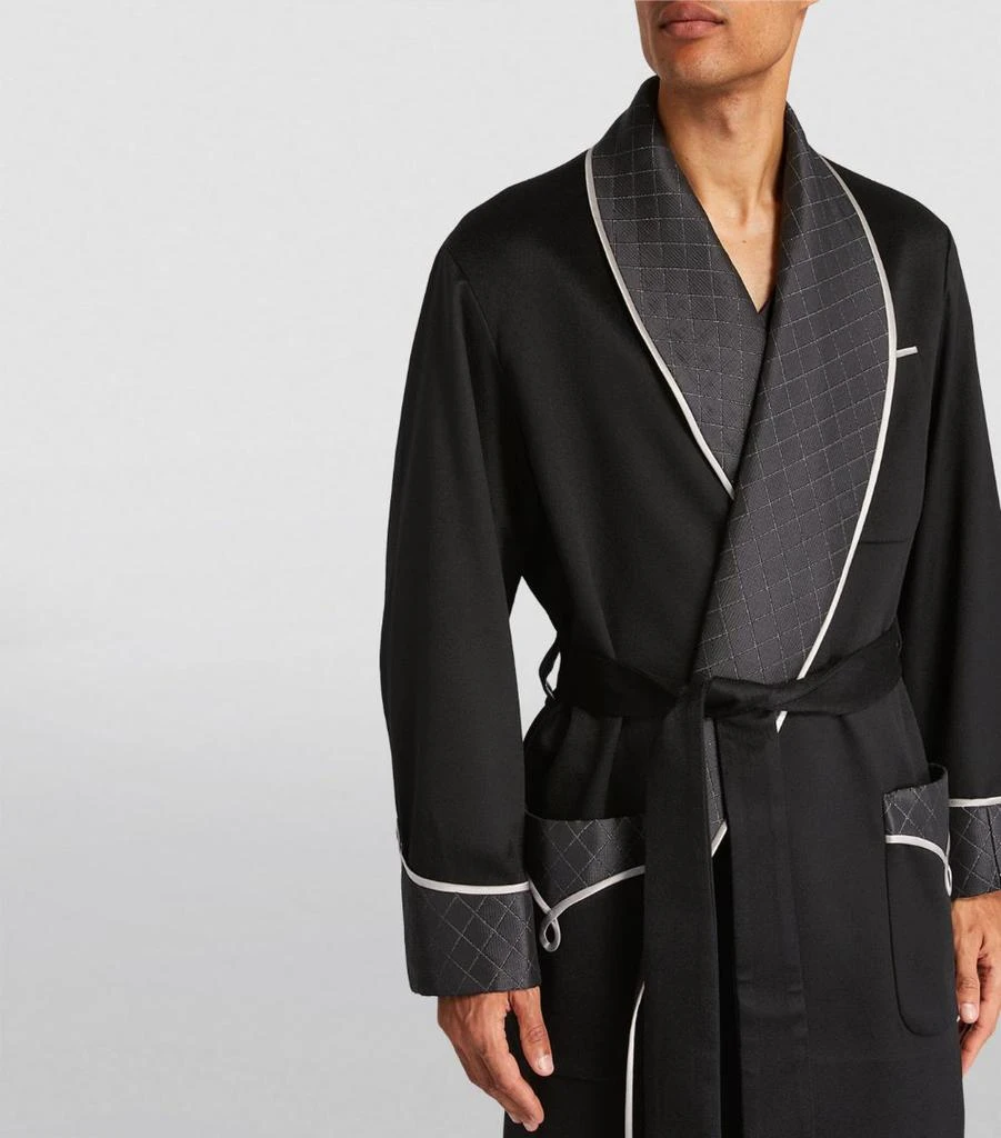 Daniel Hanson Cashmere-Silk Robe 4