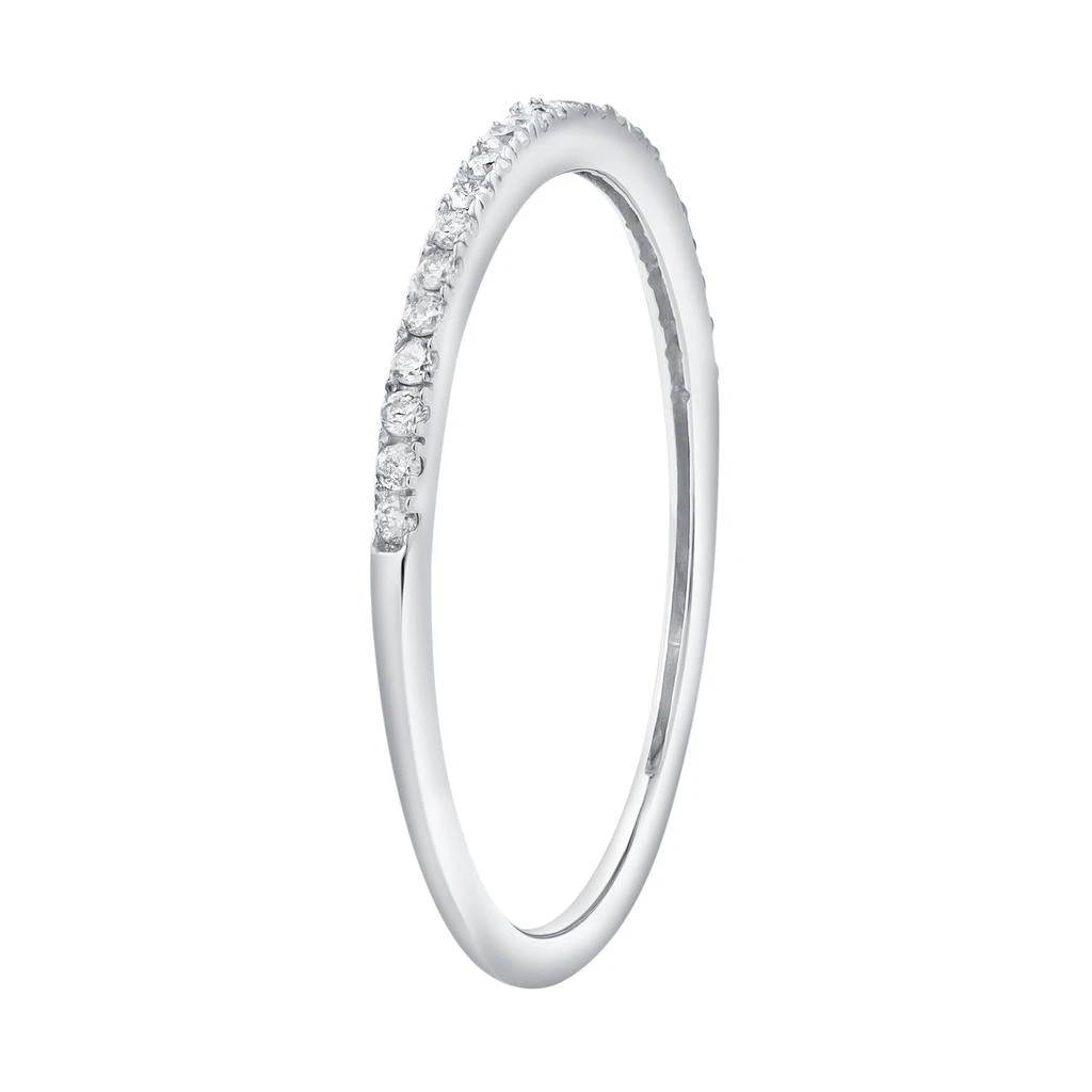 LuvMyJewelry Eternelle 14K Diamond Band - 0.10 ct 3