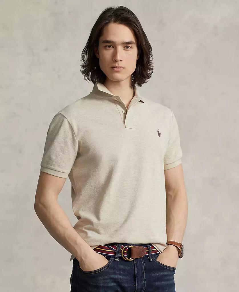 Ralph Lauren Men's Cotton Custom Slim Fit Mesh Polo Shirt