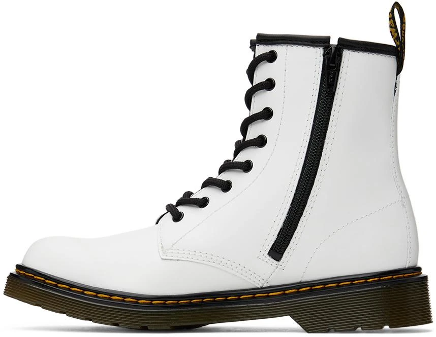Dr. Martens Kids White 1460 Big Kids Boots 3