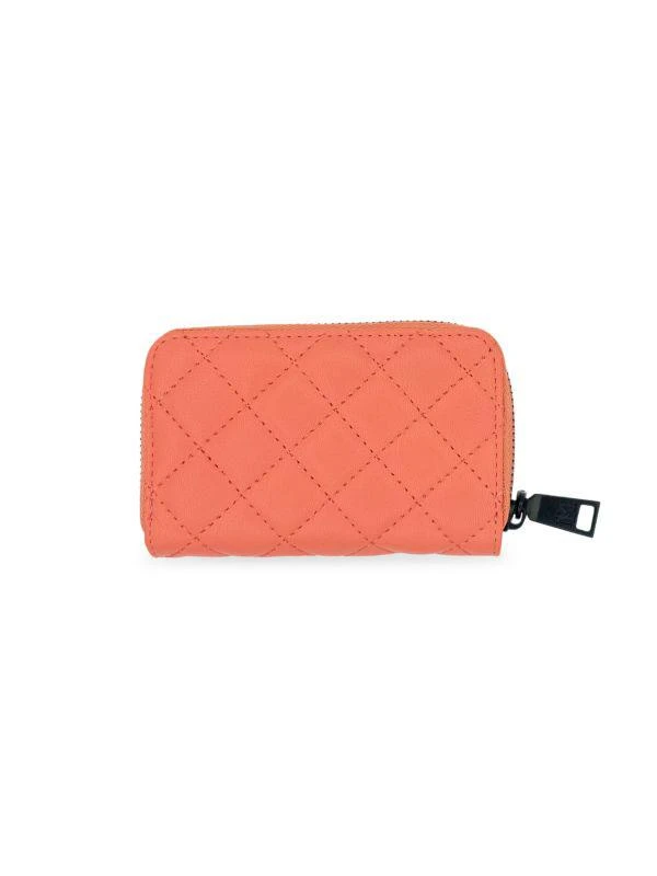 Badgley Mischka Quilted Logo Coin Purse 2
