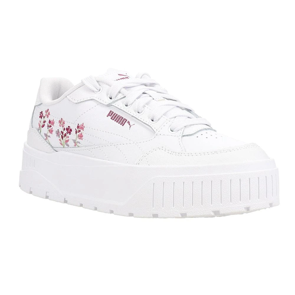 Puma Karmen II Idol Novelty Embroidered Floral Lace Up Sneakers 2