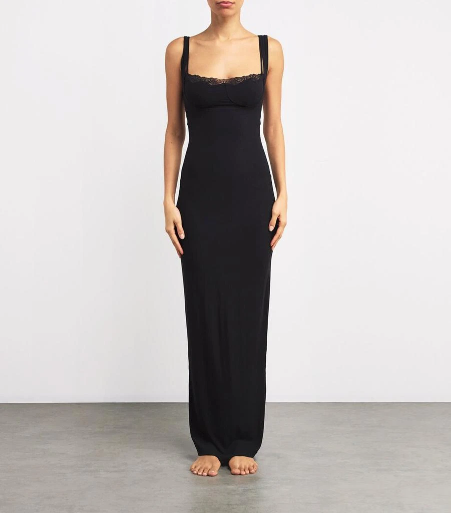 SKIMS Soft Lounge Maxi Slip Dress 2