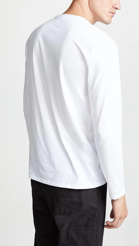 Lacoste Crew Neck Pima Cotton Jersey Long Sleeve T-Shirt 3