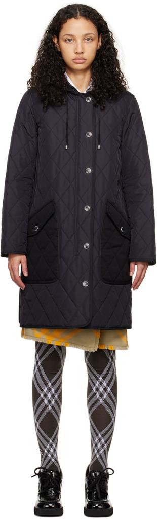 Burberry 'Burniston' long down jacket - Coats - BeyondStyle