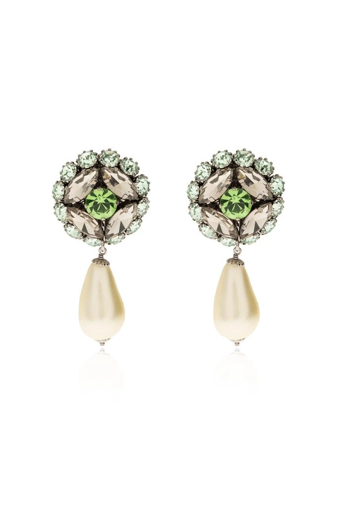 Dolce 
Gabbana Clip-on earrings with sparkling crystals