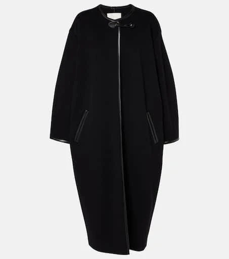 Isabel Marant Elza wool and cashmere coat 1
