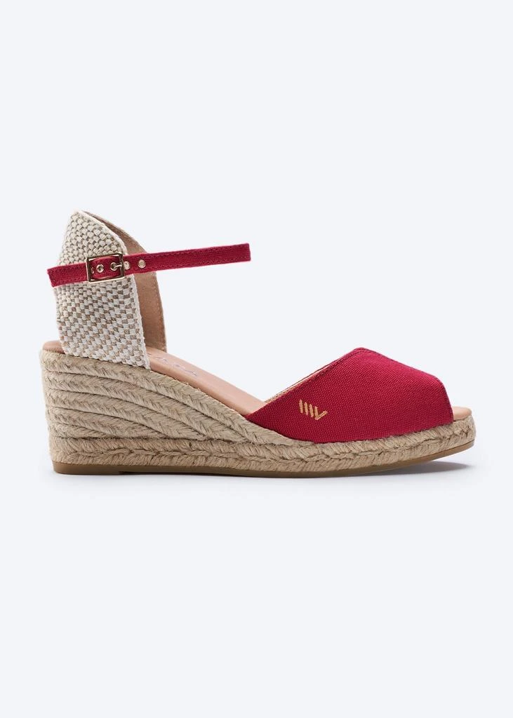 Viscata Sacova Limited Edition Canvas Espadrille Sandal Wedges