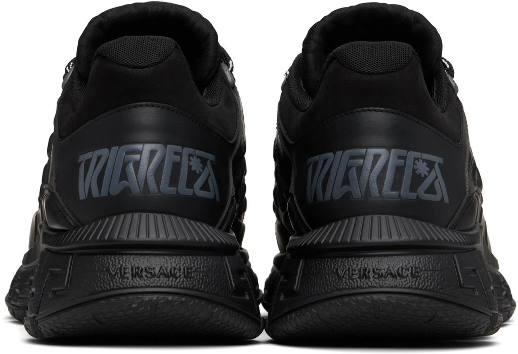 Versace Black Barocco Jacquard Trigreca Sneakers 2