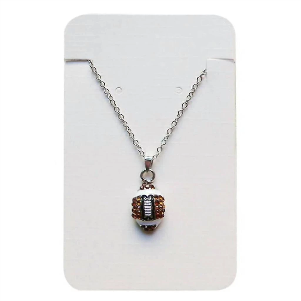Wholesale Accessory Market Wholesale Accessory Market - Women
s Football Crystal Necklace