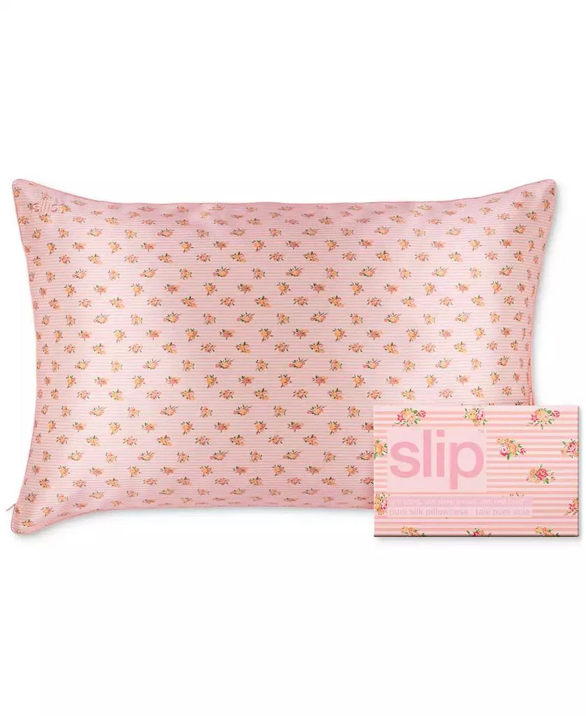 Slip Pure Silk Queen Pillowcase - Petal