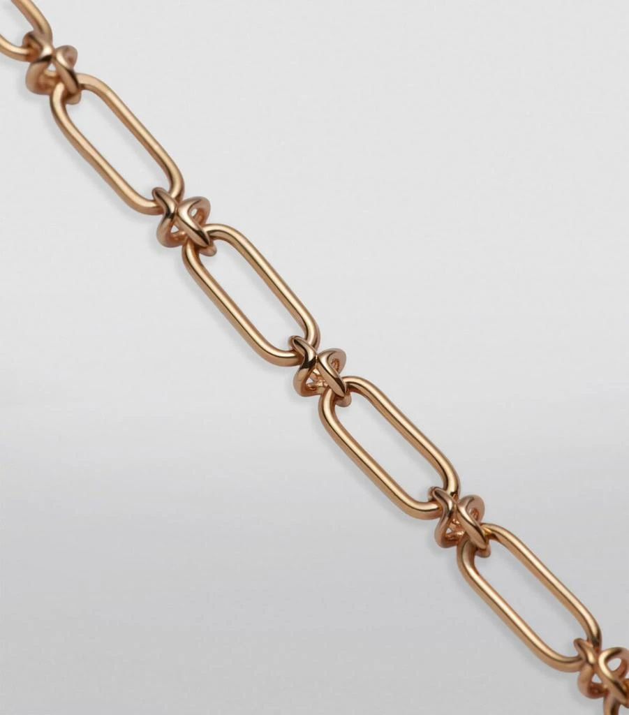 Annoushka Yellow Gold Knuckle Classic Link Chain Necklace 4