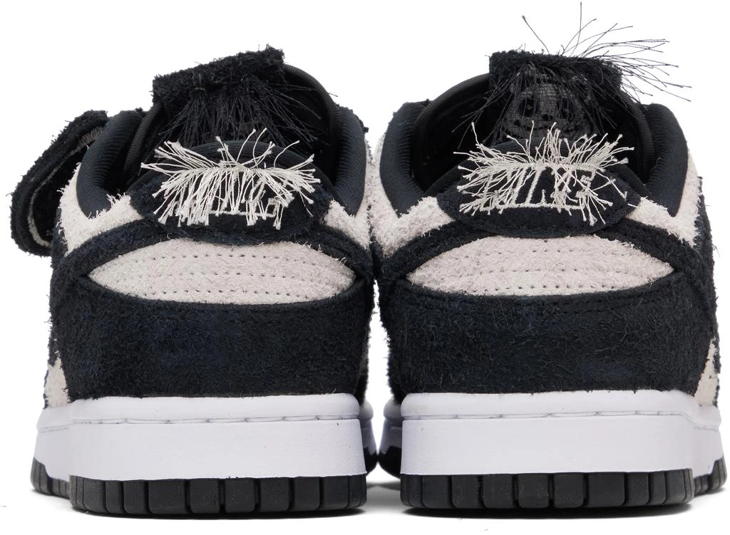 NIKE Black & Off-White Dunk Low Retro SE Sneakers