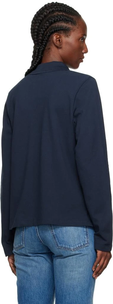 FLORE FLORE Navy Diana Polo 3