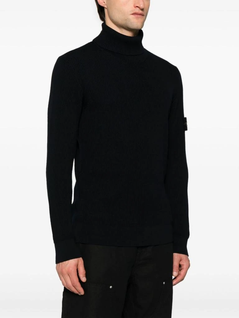 Stone Island STONE ISLAND - Turtleneck With Logo 4