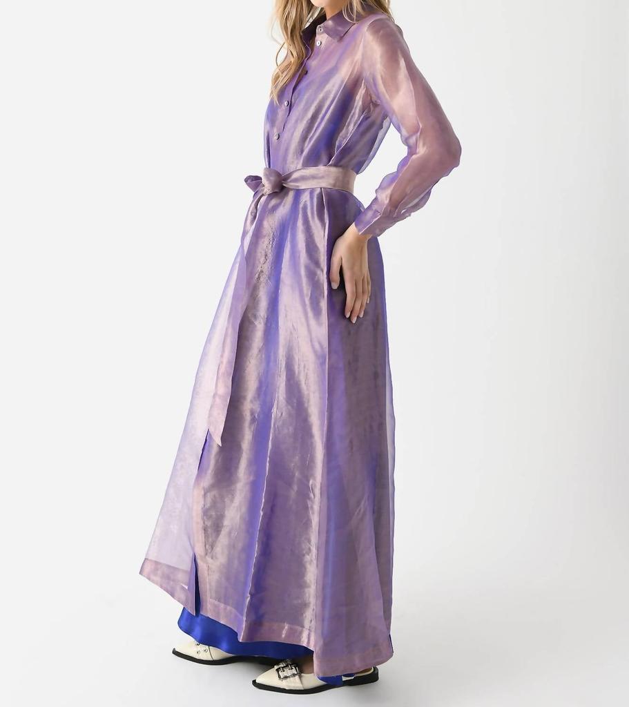 Evi Grintela Evi Grintela - Valerie Long Sleeve Organza Dress