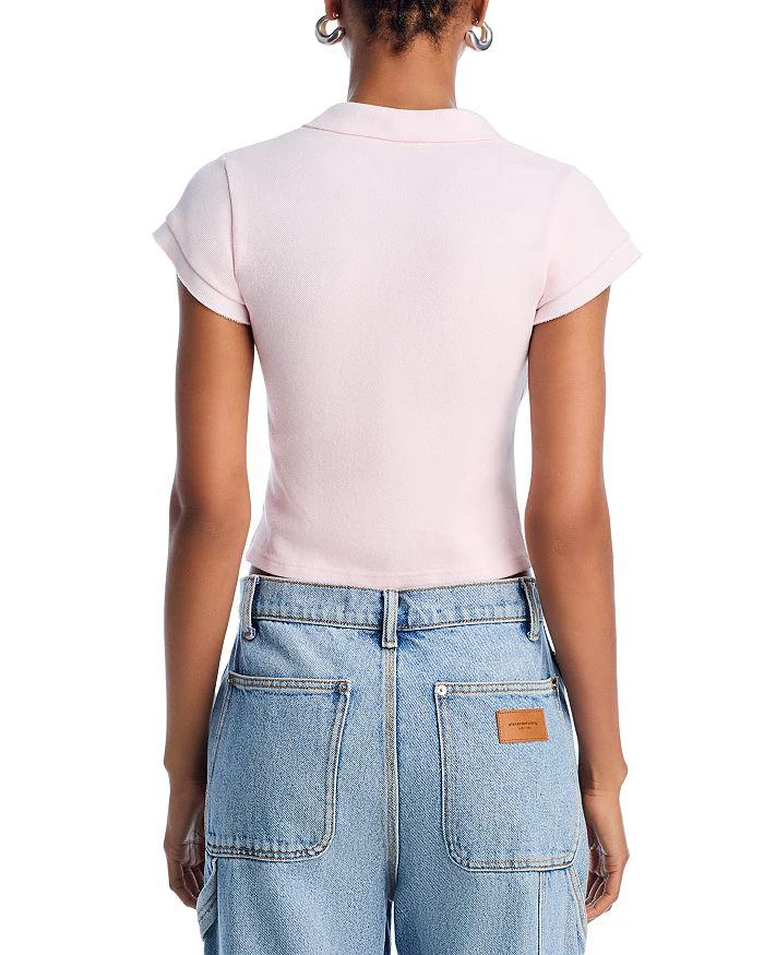 Alexander Wang Cropped Polo Cardigan 3