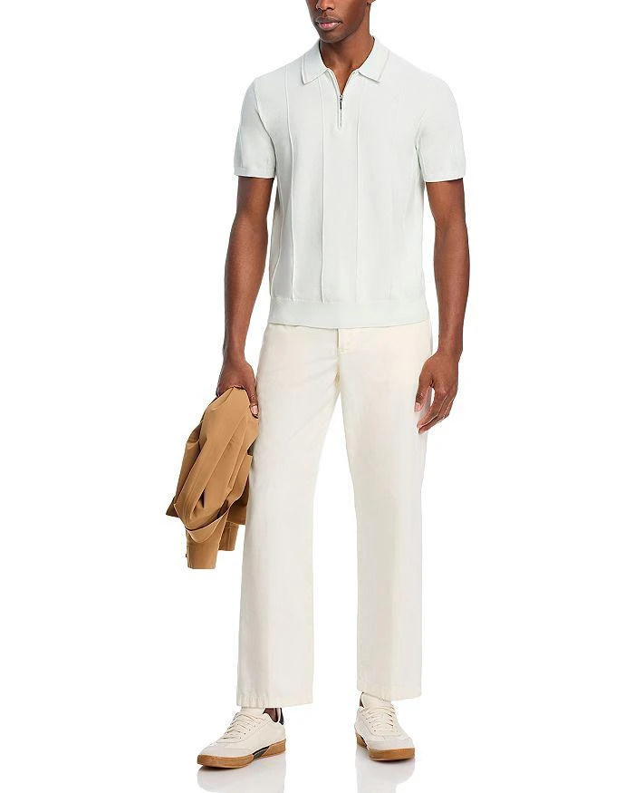The Men's Store at Bloomingdale's Short Sleeve Zip Polo Shirt - Exclusive 2