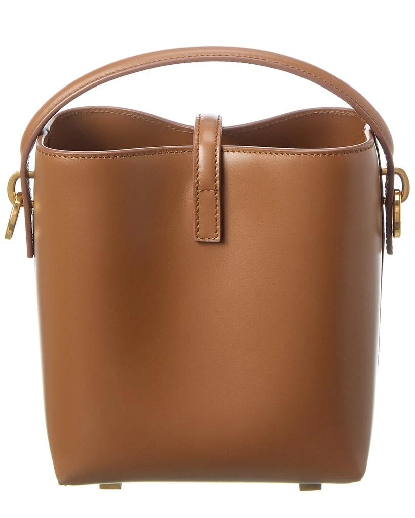 Yves Saint Laurent LE 37 Mini Leather Bucket Bag 2