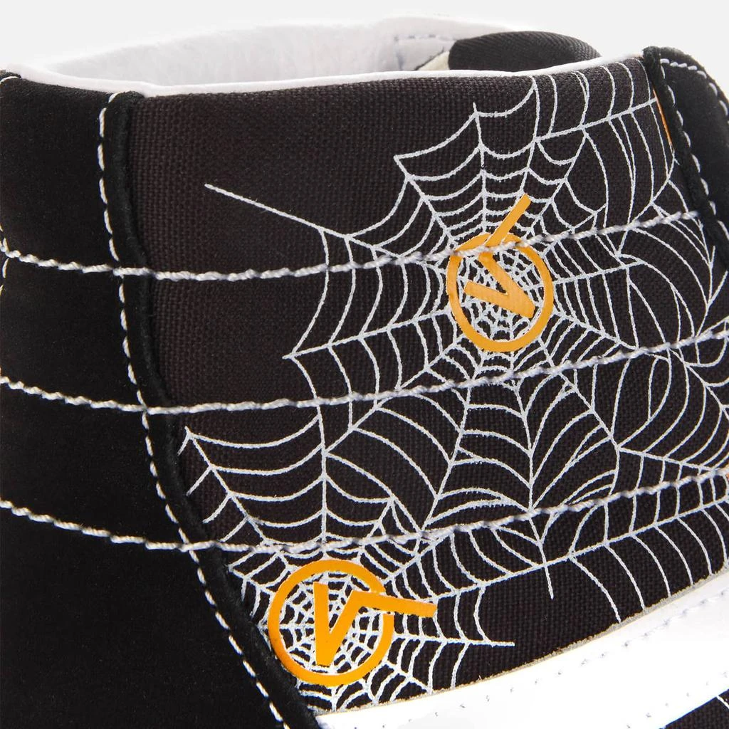 Vans VANS MEN'S PRINTED SK8-HI TRAINERS - SPIDER WEB/BLACK 4