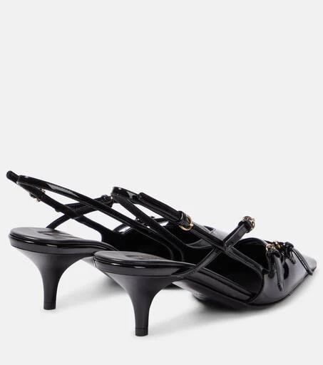 Miu Miu Patent leather slingback pumps 3