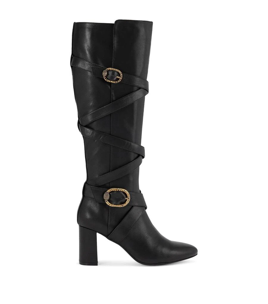 Kurt Geiger Leather Mayfair Knee-High Boots 80 1