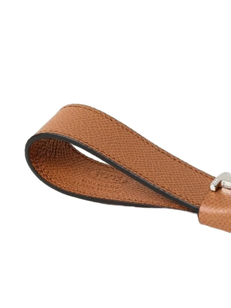 Tod
s Leather Keyring with Textured Finish 2