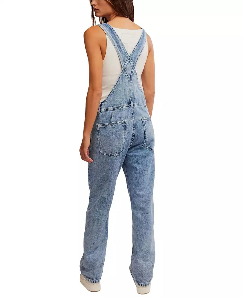 Free People Ziggy Cotton Denim Overalls 4